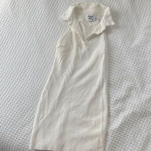 Princess Polly White Polo Dress